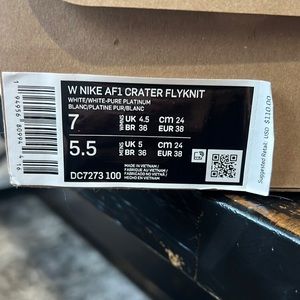 Women’s Nike AF1 crater fly knit